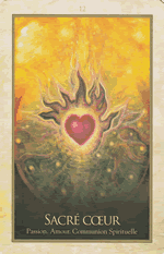 Carte Sacré Cœur — Oracle de Gaïa