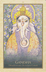 Carte Ganesha — Oracle de Gaïa de Toni Carmine Salerno