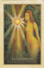 Carte La Guérison — Oracle de Gaïa