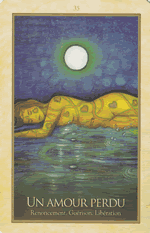 Carte Un amour perdu — Oracle de Gaïa