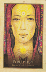 Carte Perception — Oracle de Gaïa de Toni Carmine Salerno