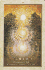 Carte Évolution — Oracle de Gaïa de Toni Carmine Salerno